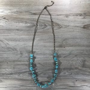 Turquoise Stone Necklace